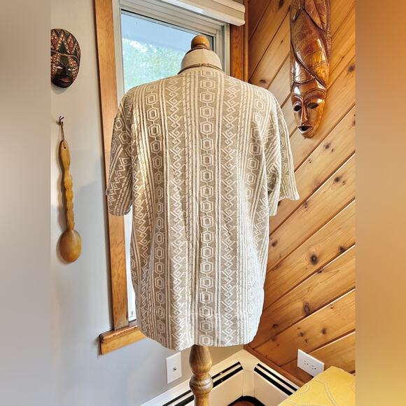 Rare Vintage Geometric Shirt - Picture 4 of 7
